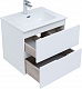Aquanet Мебель для ванной Алвита New 60 2 ящика подвесная белая матовая – картинка-27